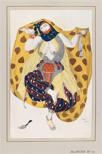 (BAKST, LÉON / COSTUME.) Arsène, Alexandre. LArt Decorative de Léon Bakst.